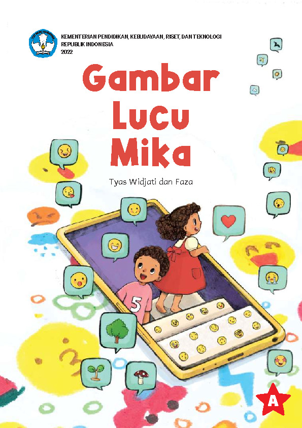 Sampul buku Gambar Lucu Mika